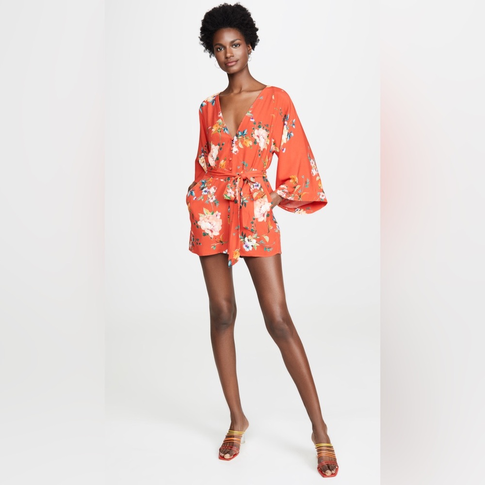 XS Yumi Kim floral lotus romper
